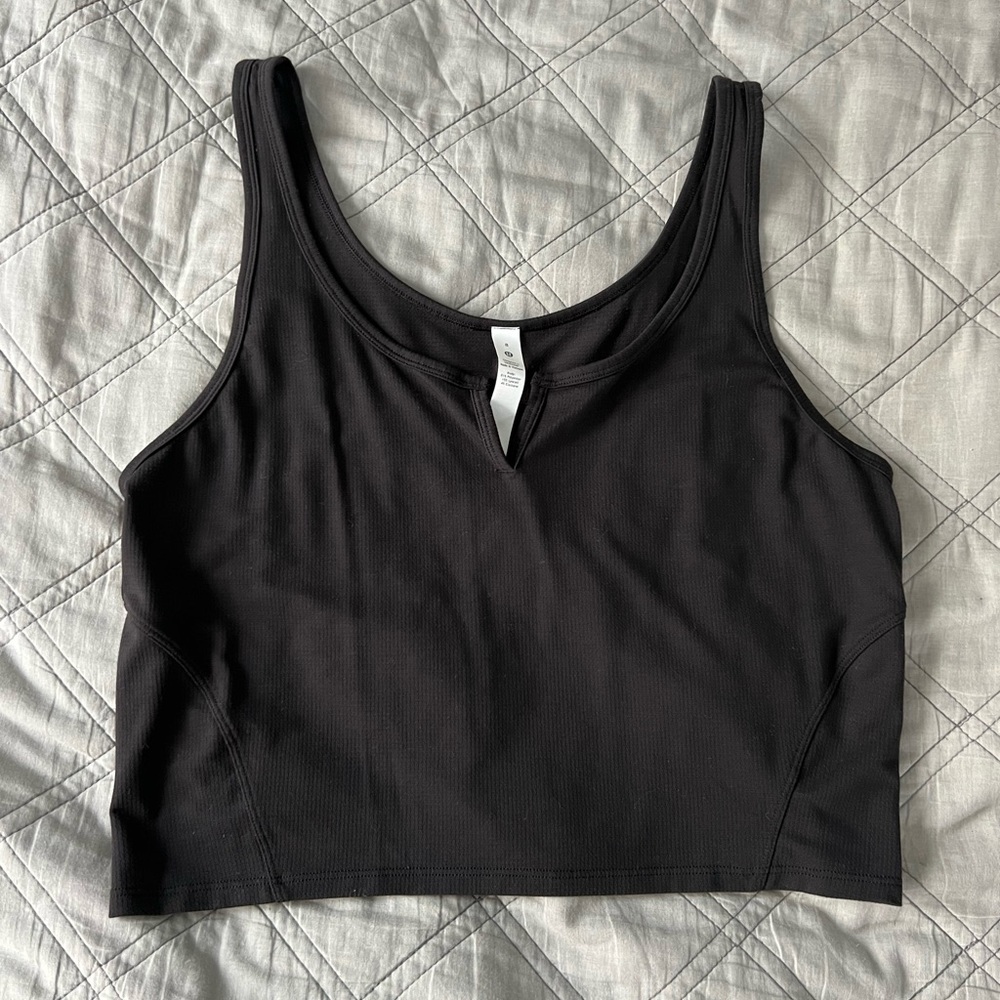 lululemon black tank top